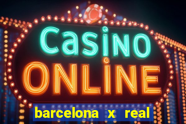 barcelona x real madrid ao vivo futemax